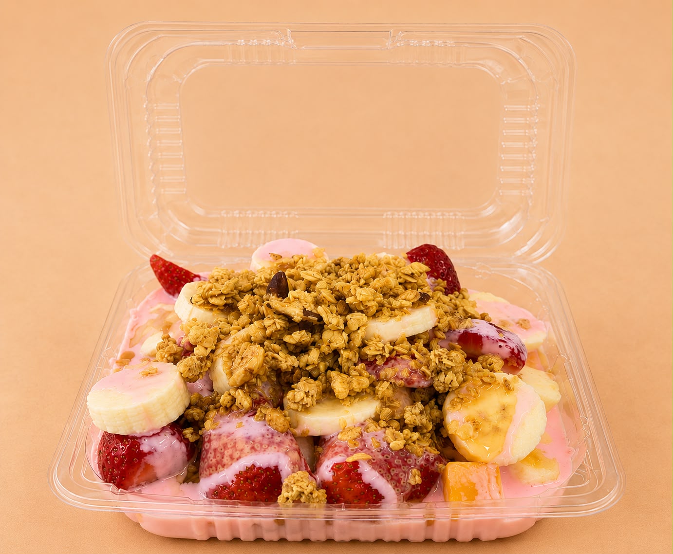 Fruta con Granola