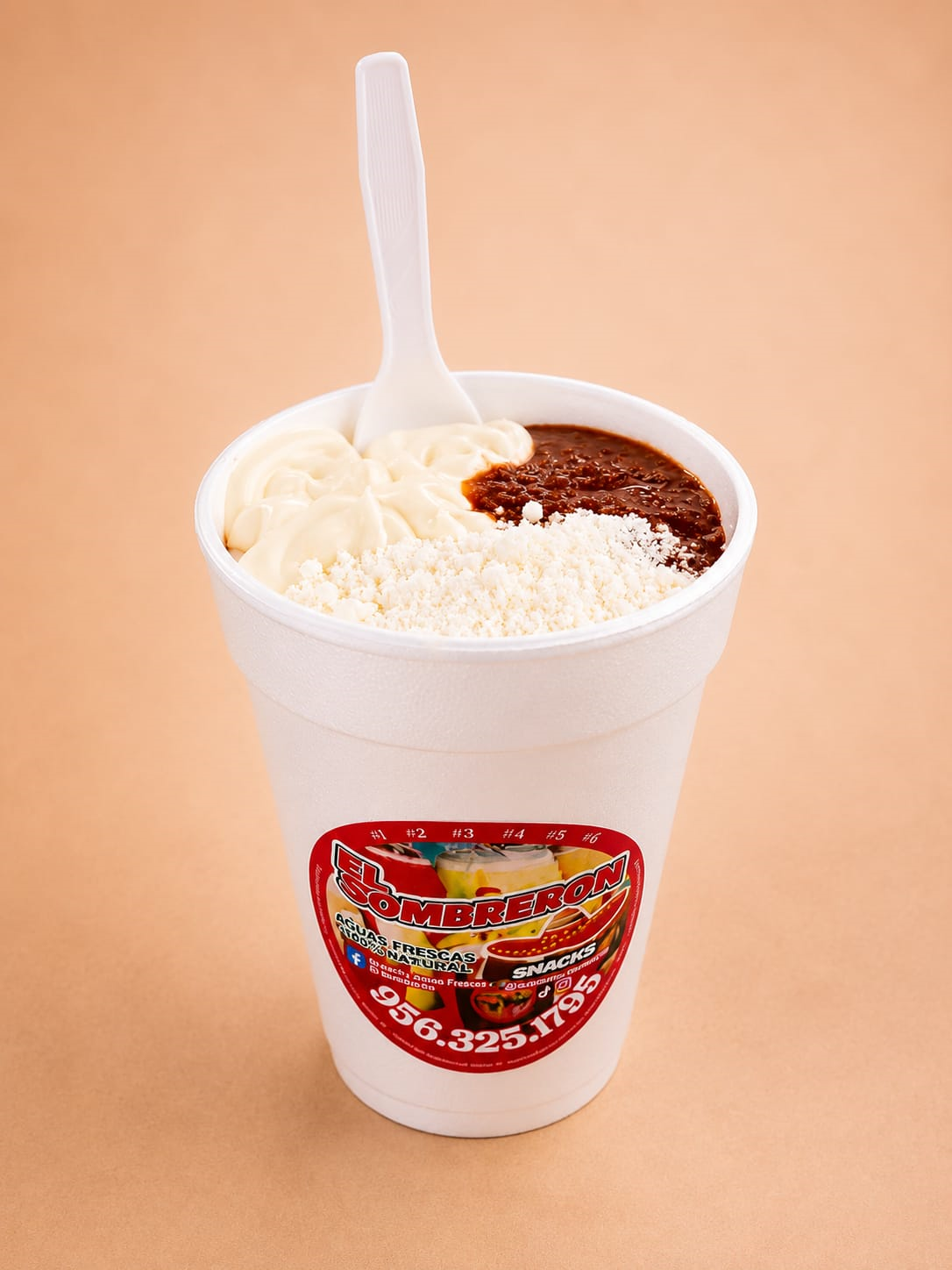 Elote en vaso
