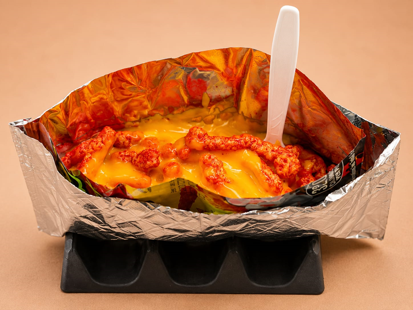 Hot Cheetos with cheese